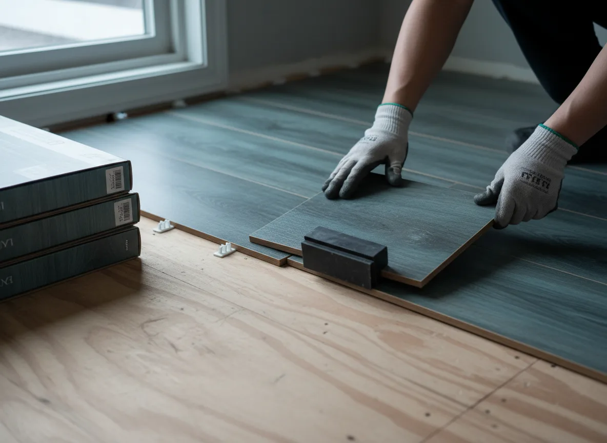 Luxury Vinyl Plank Installation company in Kamrar, IA